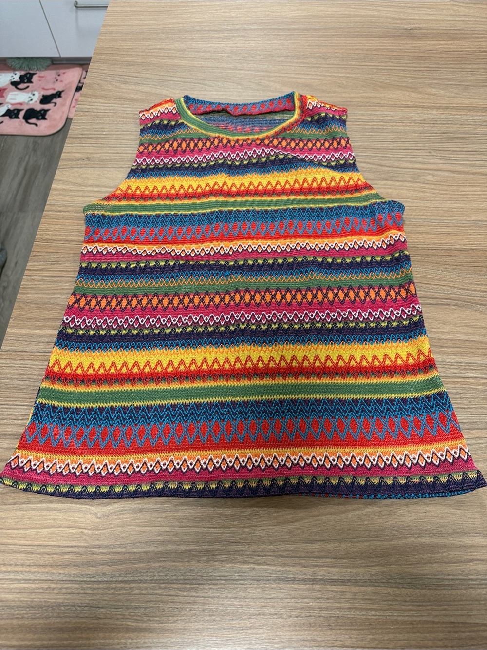 women’s size medium multicolored summer tank